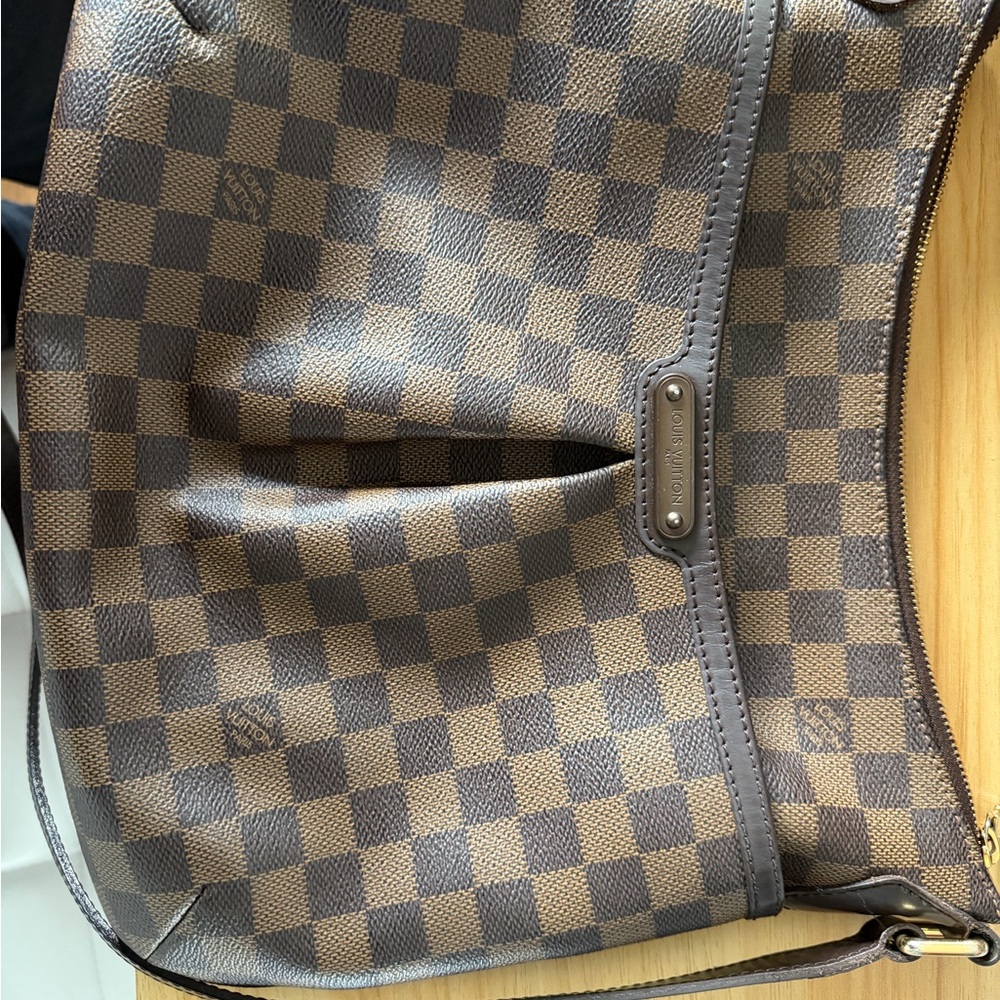 Louis Vuitton Brown Damier Ebene Hobo Shoulder Bag